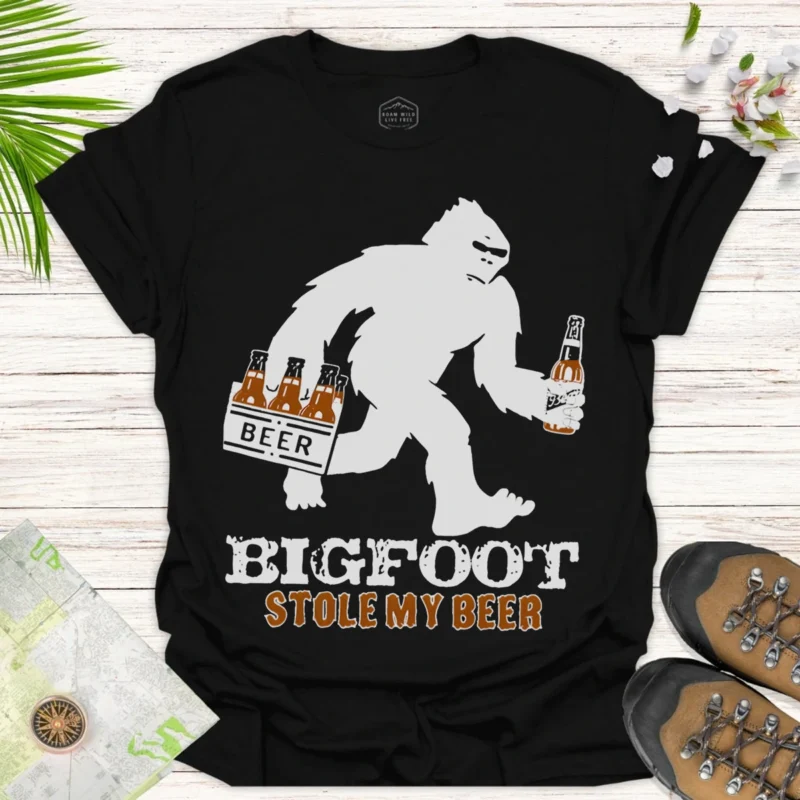 Bigfoot Stole My Beer T‑Shirt