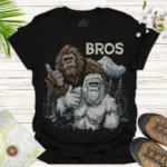 Sasquatch Brothers Tee Bigfoot Bros Design T-Shirt